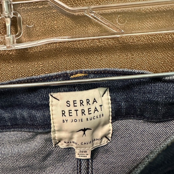 NWT Serra Retreat By Joie Rucker Woman High Waist Straight Jeans Size 26W - Picture 3 of 7